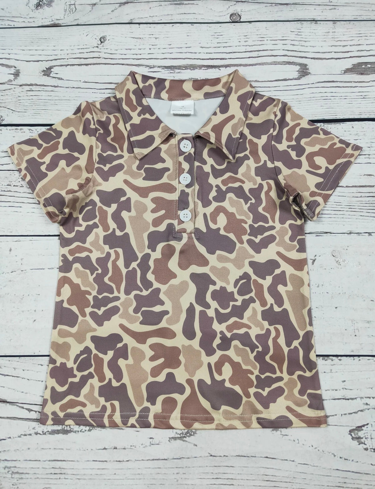 Little Hunter Button Up